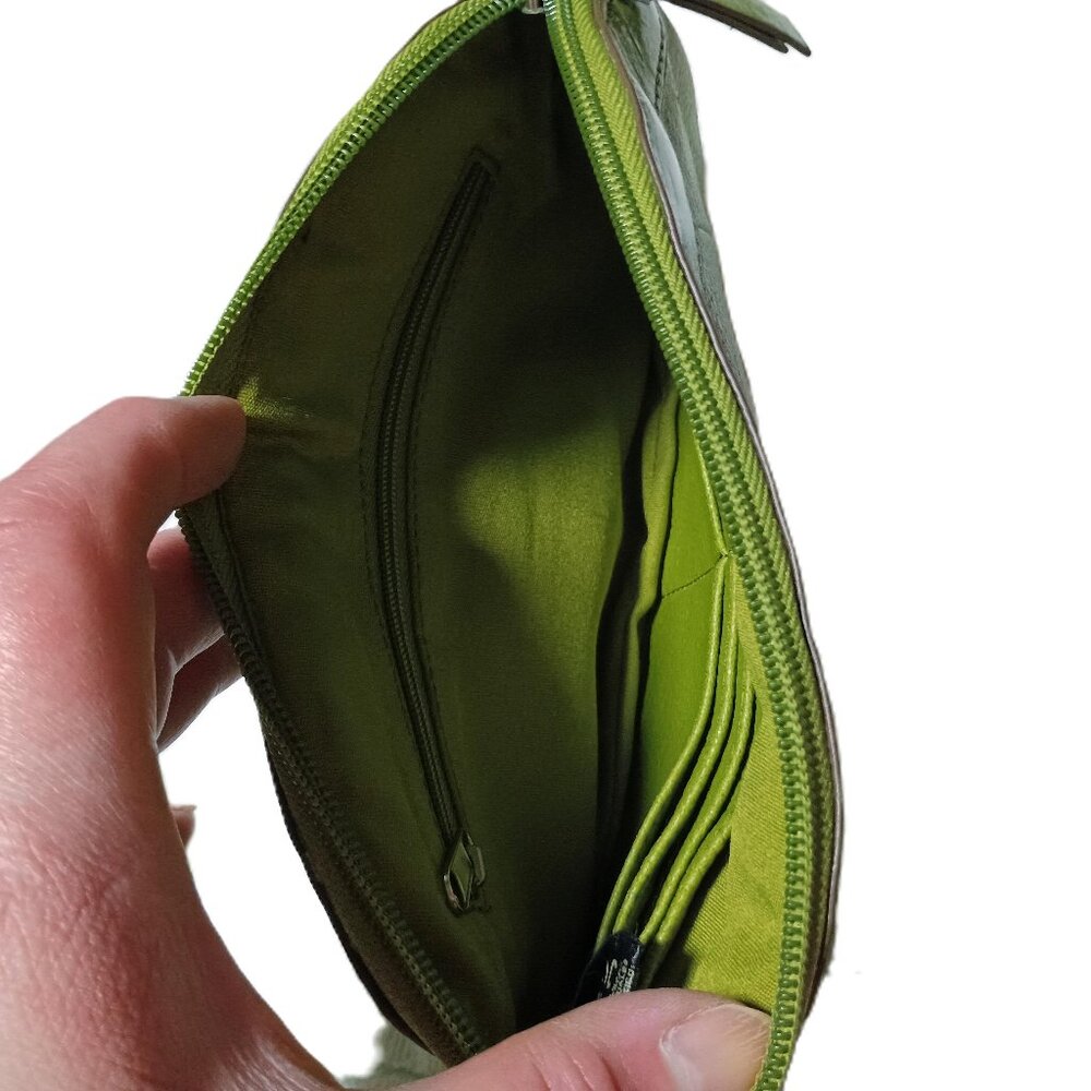 Relic By Fossil Pebbled Leather Clutch /Wallet /P… - image 5